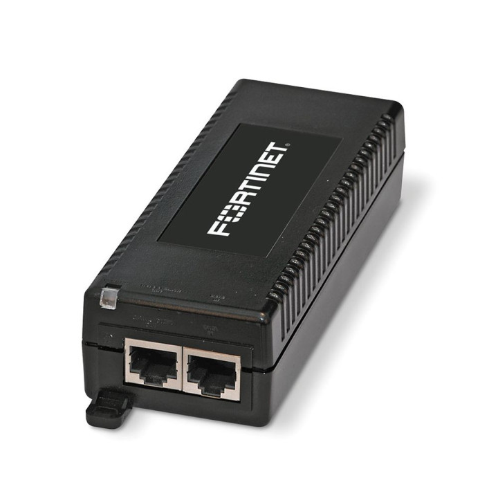 FORTINET 1-PORT GIGABIT POE POWER INJECTOR 802.3AT UP TO 3